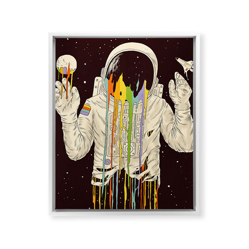 A Dreamful Existence Framed Canvas Print