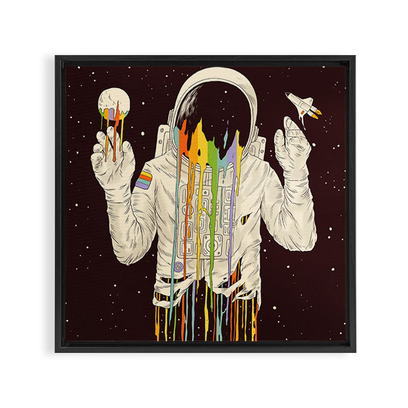 A Dreamful Existence Framed Canvas Print
