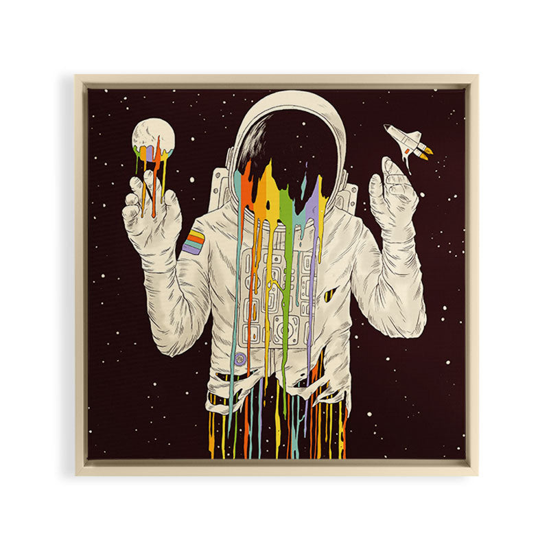A Dreamful Existence Framed Canvas Print