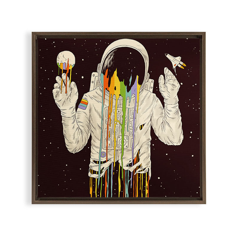 A Dreamful Existence Framed Canvas Print