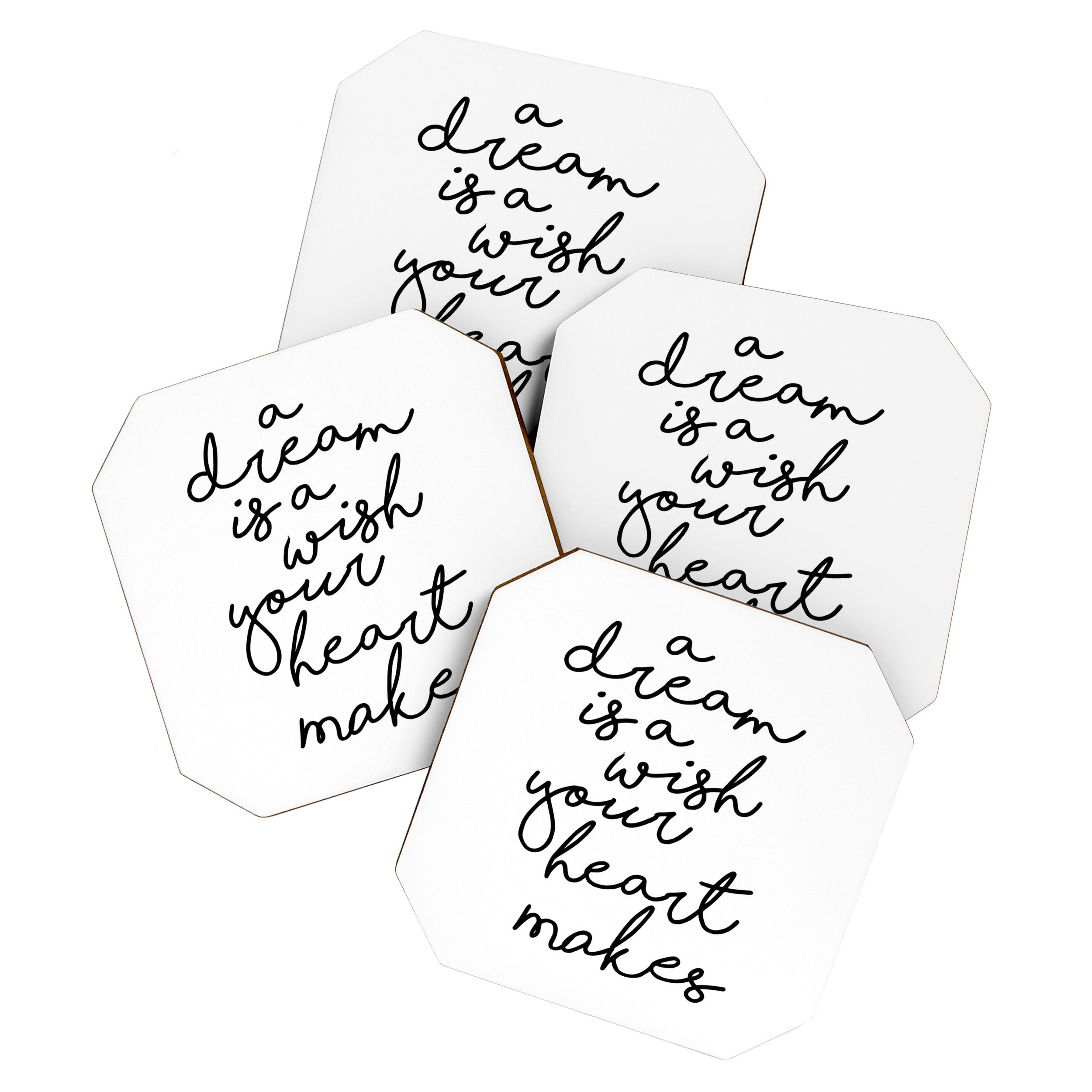 A Dream Is A Wish Your Heart Makes Coaster
