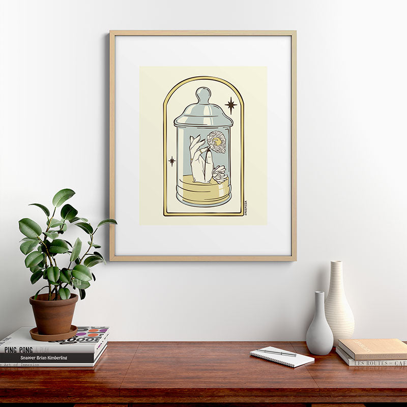 A FRESH START Framed Art Print