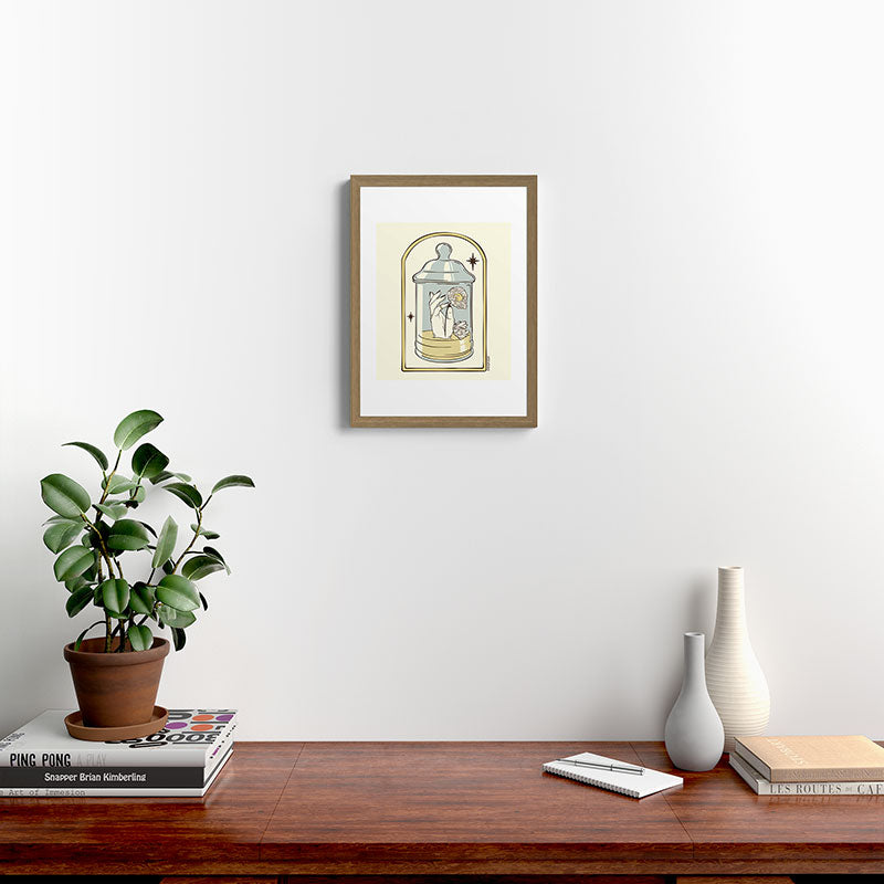 A FRESH START Framed Art Print