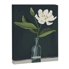 A flower in a vase Canvas Print