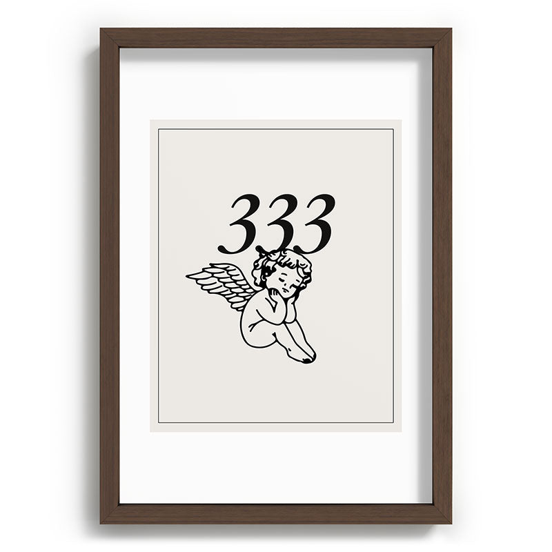 333 Poster Framed Art Print