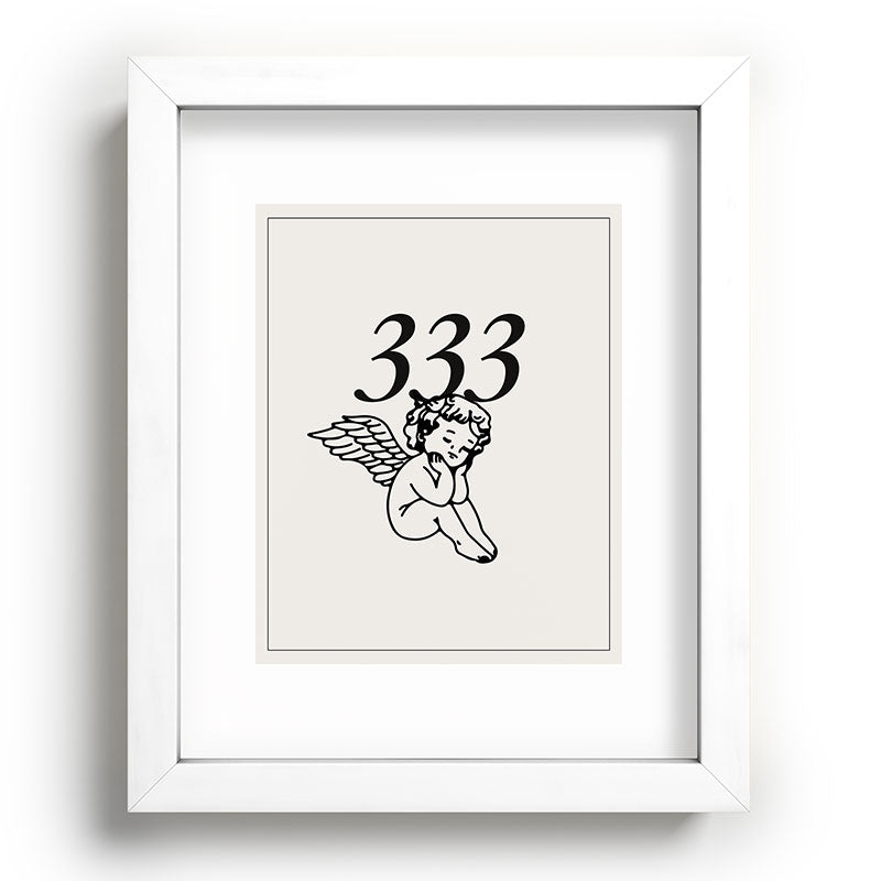 333 Poster Framed Art Print