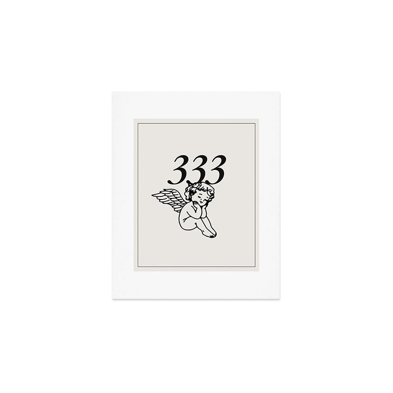 333 Poster Art Print