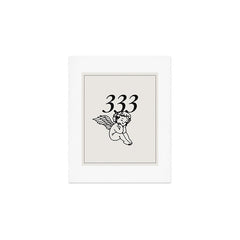 333 Poster Art Print
