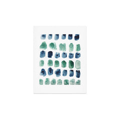 17  Minimalist Art 220419 Abstract Expressionism Watercolor Painting Valourine Design  Art Print