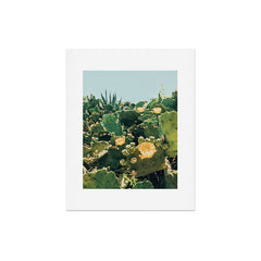 A Field of Prickly Pear Cactus Art Print