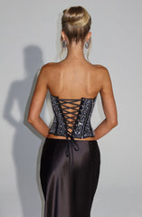 Yvette Corset - Black